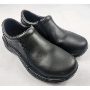 Red Wing Womens Size 8.5 B Slip On Hard Toe Slip & Oil Resistant ASTMF Black